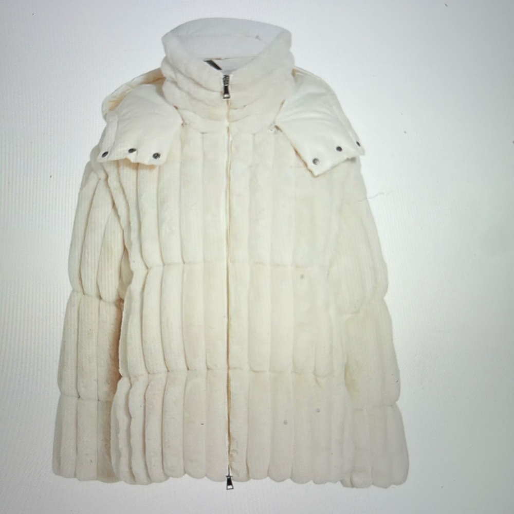 Moncler Mainline Fare Faux Fur Jacket